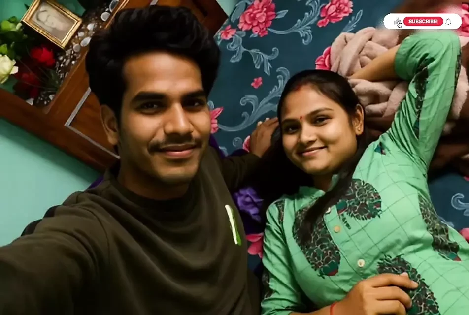 New married indoor Desi indian beautiful  kissing by -Snapchat143