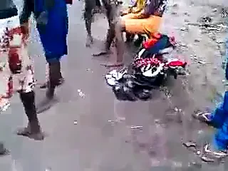 african slut get fucked on public