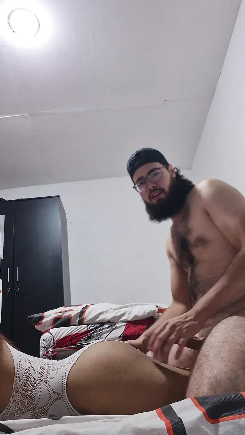 He fucks me he takes the milk out of my tits I love it!!