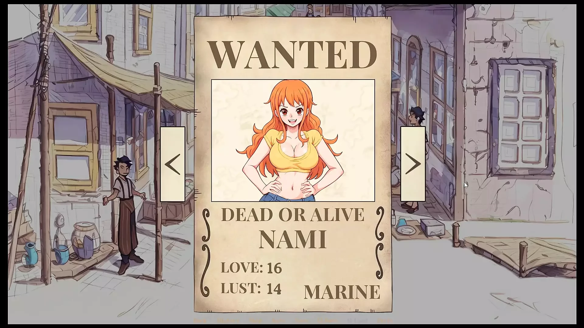 Lusty Buccaneers Parody Hentai Game Ep.3 FIRST paid BLOWJOB for Nami !