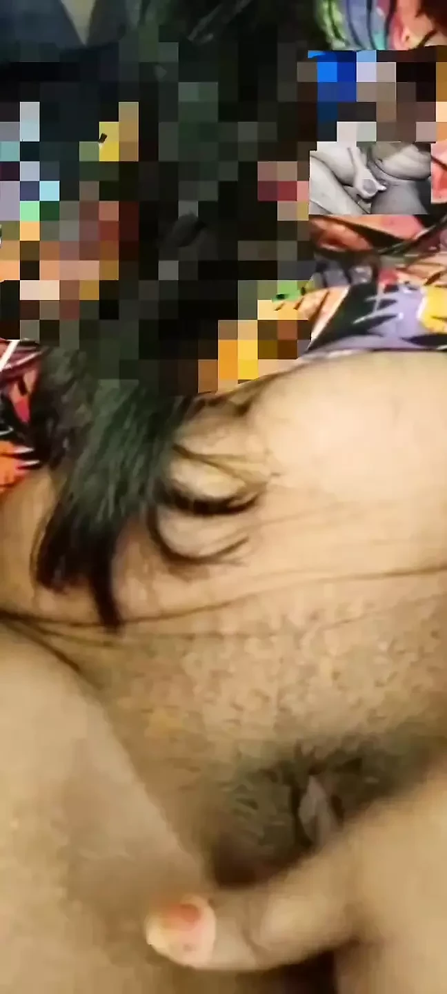 Bangladeshi real couple masturbation in video call scene-1