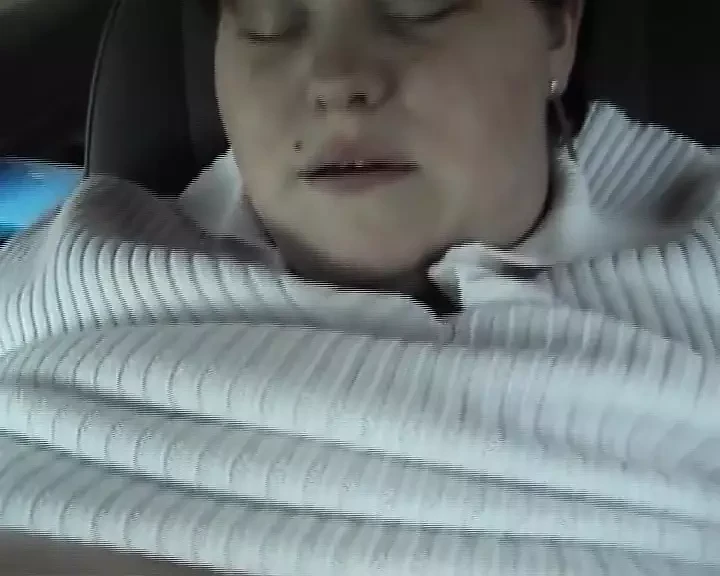 A chubby German slut gets her thick body sprayed in POV