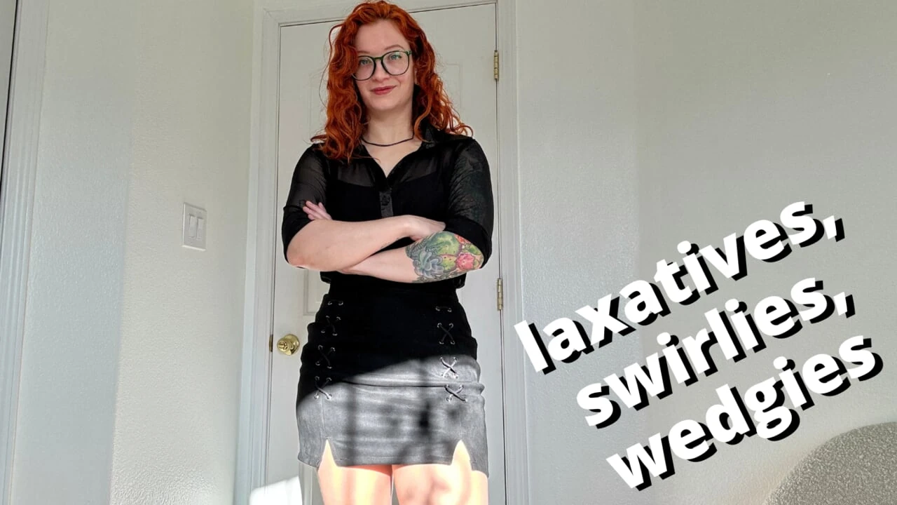 wedgies, laxatives, swirlies and more! principal loves when you get bullied – full video on Veggiebabyy Manyvids