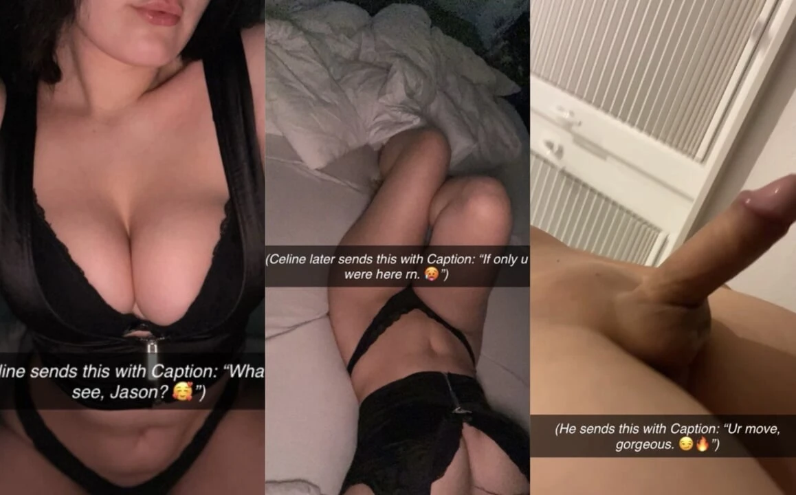 Matured Wife Cheats on Husband and Fucked Doggystyle with her Friend on Snapchat