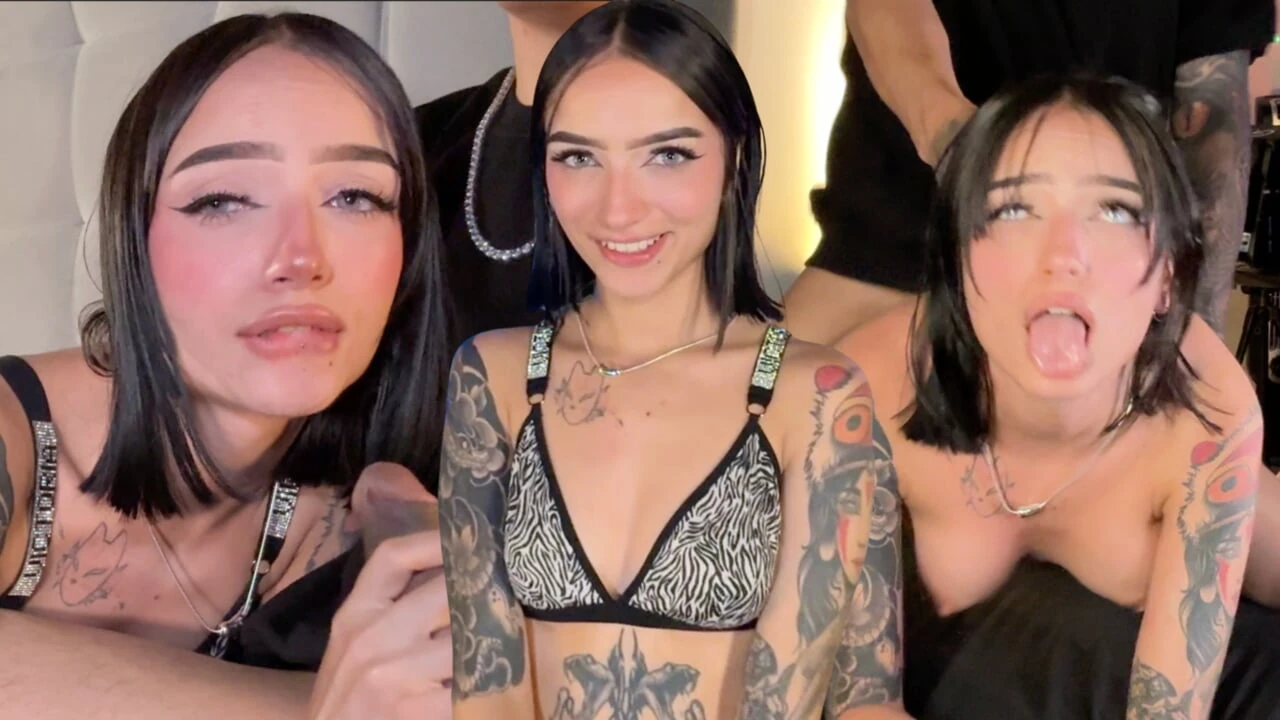 My first sex video of PornHub – Blowjob and Fuck Tape