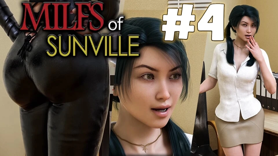 My school principal looks sexy in leather pants and huge ass (Milfs of Sunville #4) – Jazziuu