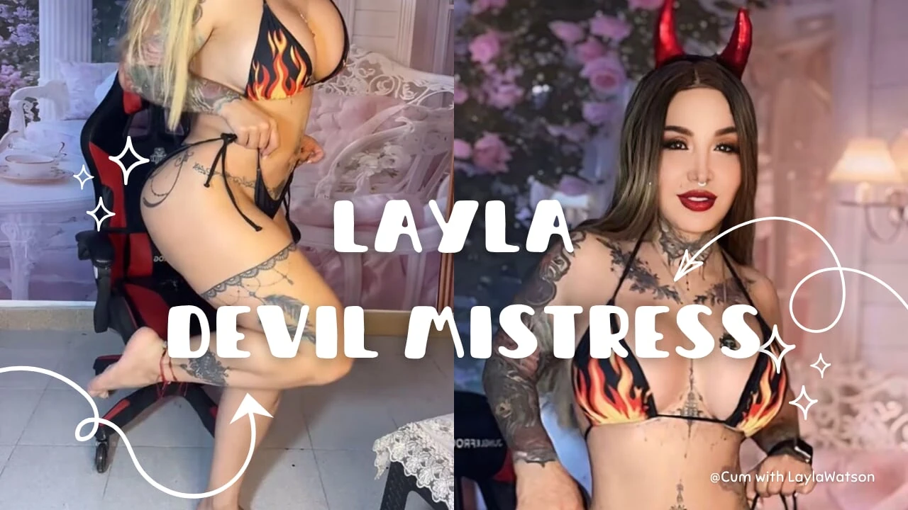 Watch the Devil’s mistress masturbate