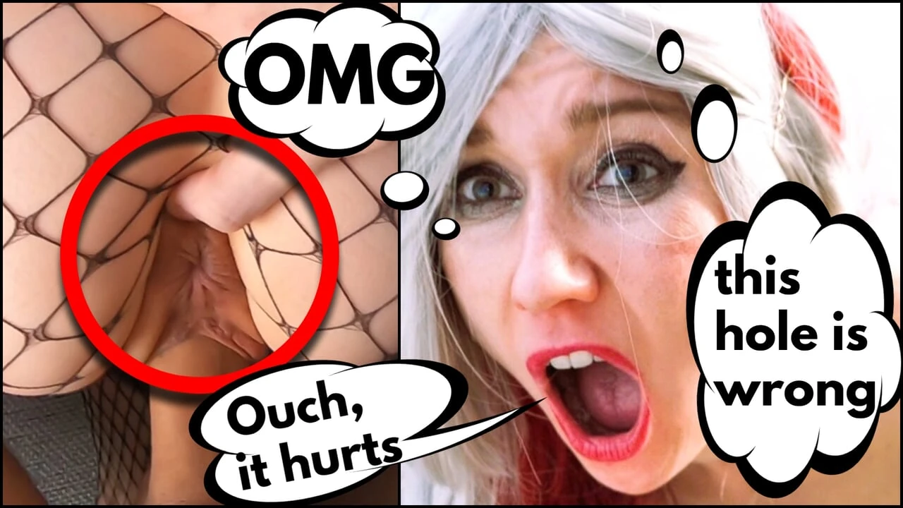 WRONG HOLE – Unexpected PAINFUL Anal Sex For Her Unprepared Asshole – Deepthroat, Squirt