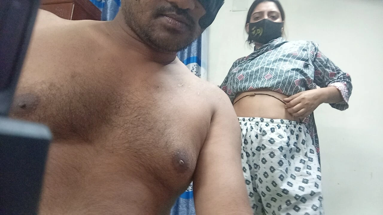 Hot bhabi playing doggy style hard