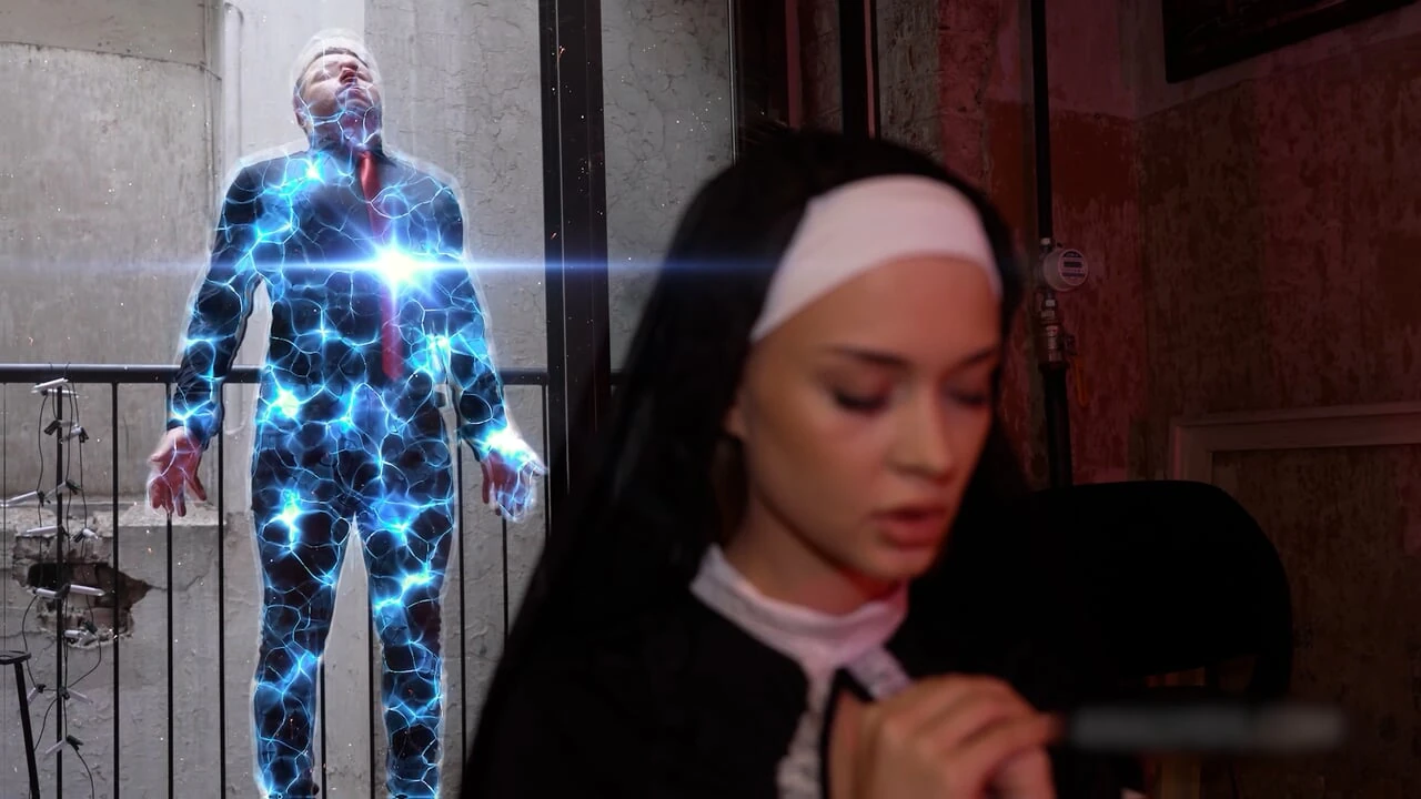 Halloween 2025 ! Young Nun Sinister Fucking with an Incubus