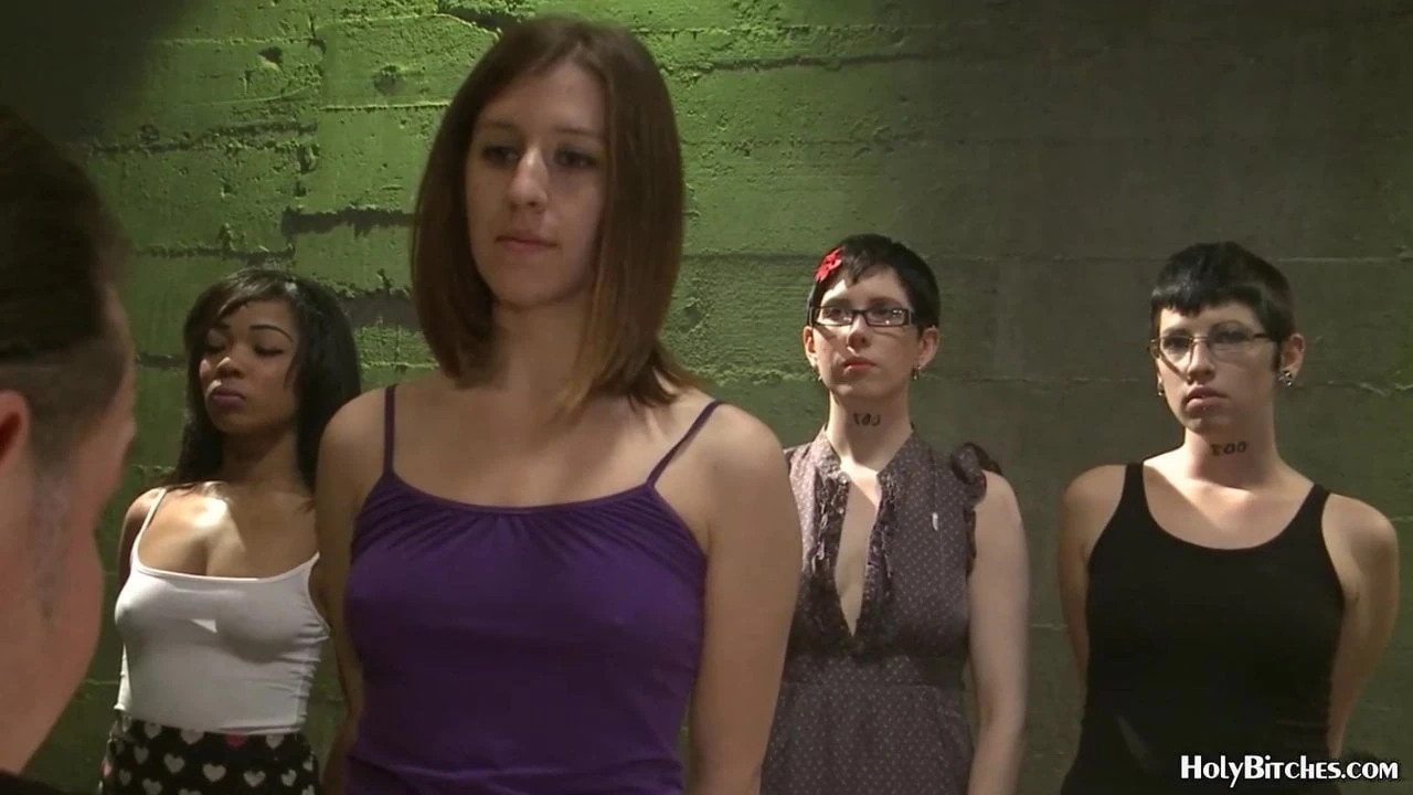 Milfs with nice boobs in naked police lineup