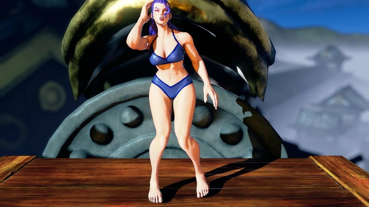 sfv ryona – Rose swimsuit mod pt2 (JP) fpv