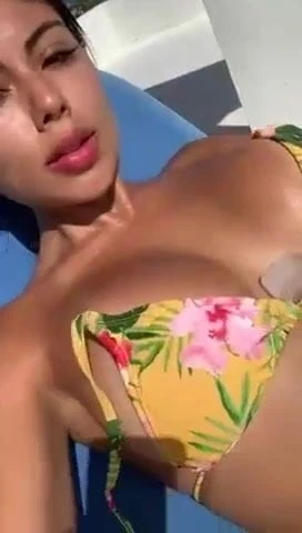 Australian Model At beach