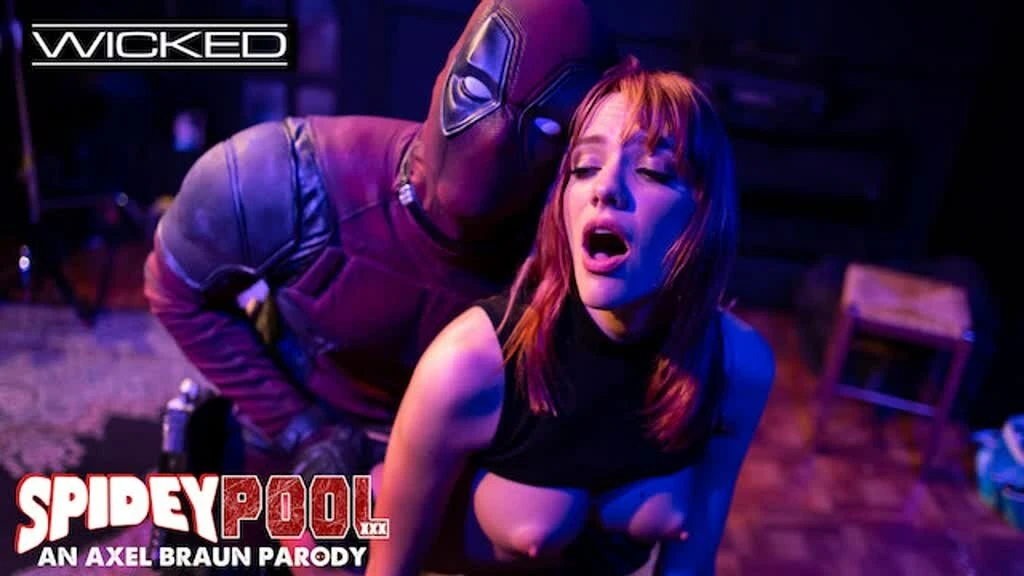 SPIDEYPOOL – Big Tittied Mary Jane Rides Deadpool’s Cock