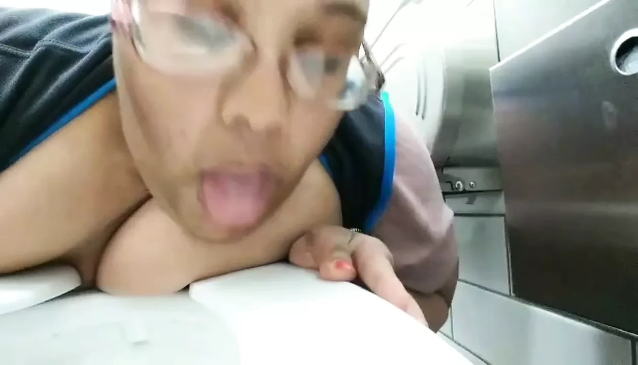 Nasty SSBBW Pig Jessica Jones Humiliated in public bathroom