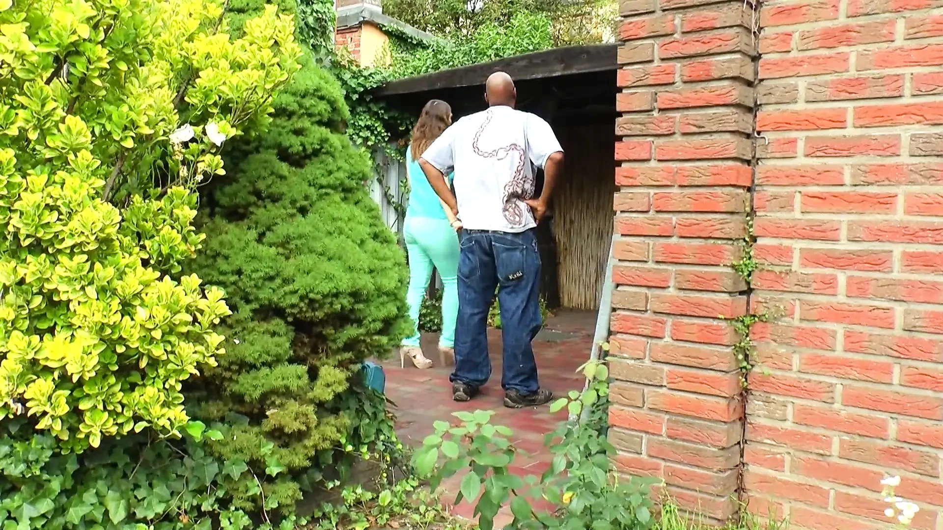 Private Video, German Woman and Her African Man