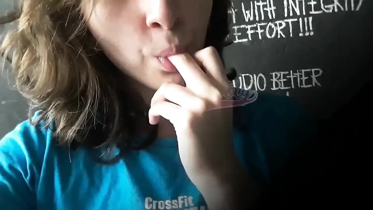 Schoolgirl Squirts Again and Again While Eating Her Pussy!