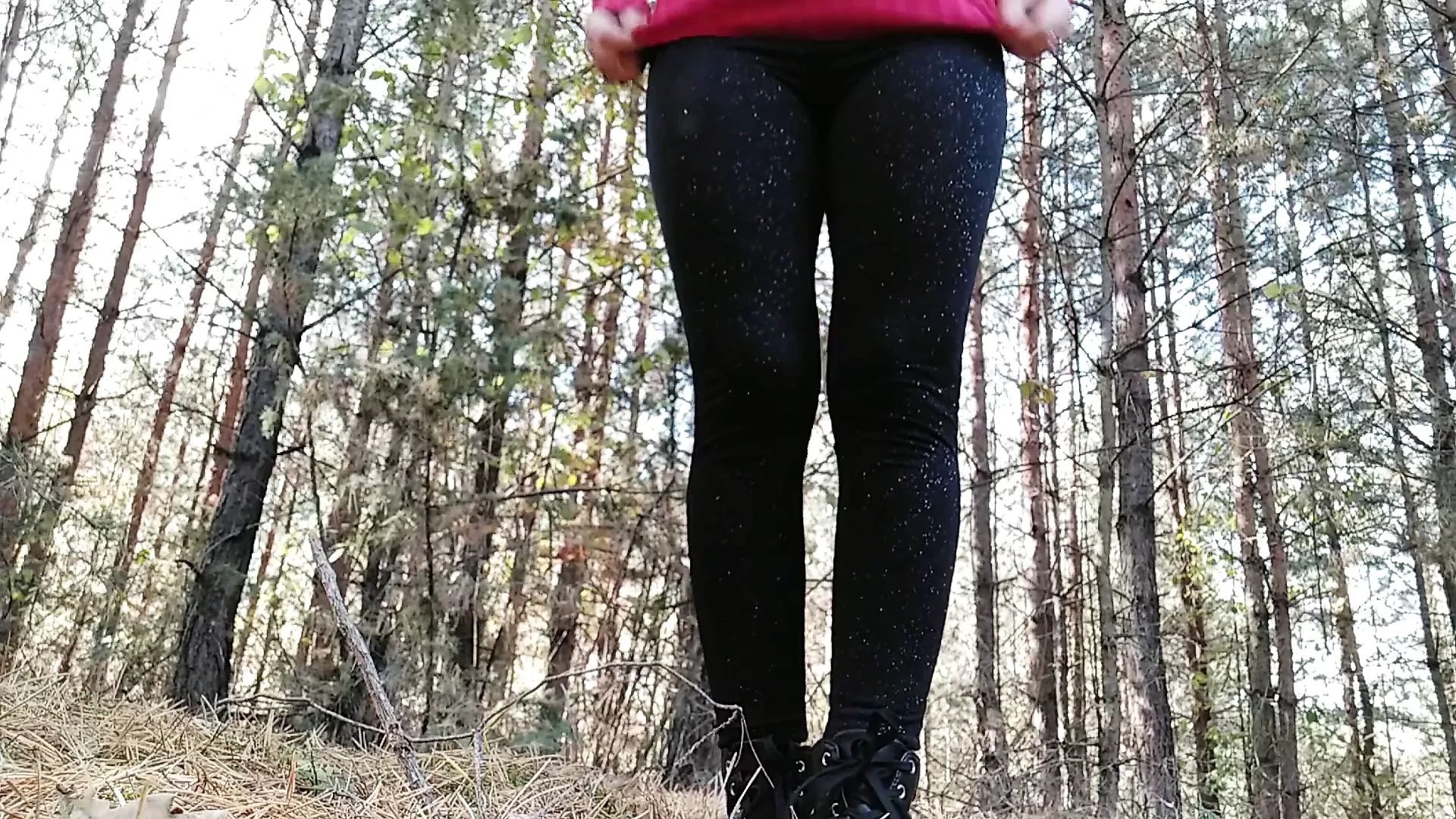 GOLDEN RAIN IN THE FOREST FROM HAIRY PUSSY