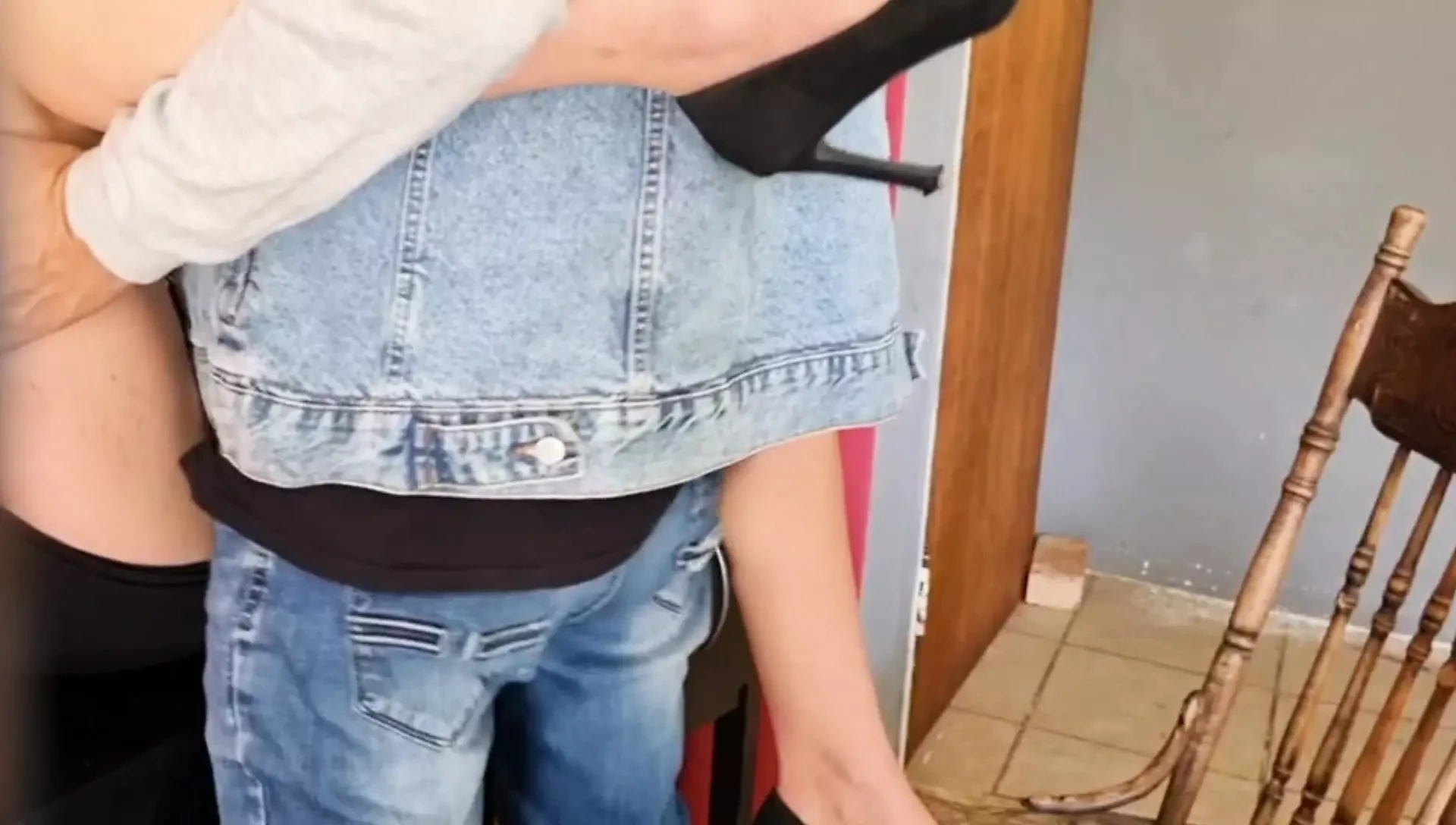 Cheating with the secretary at work during lunch time