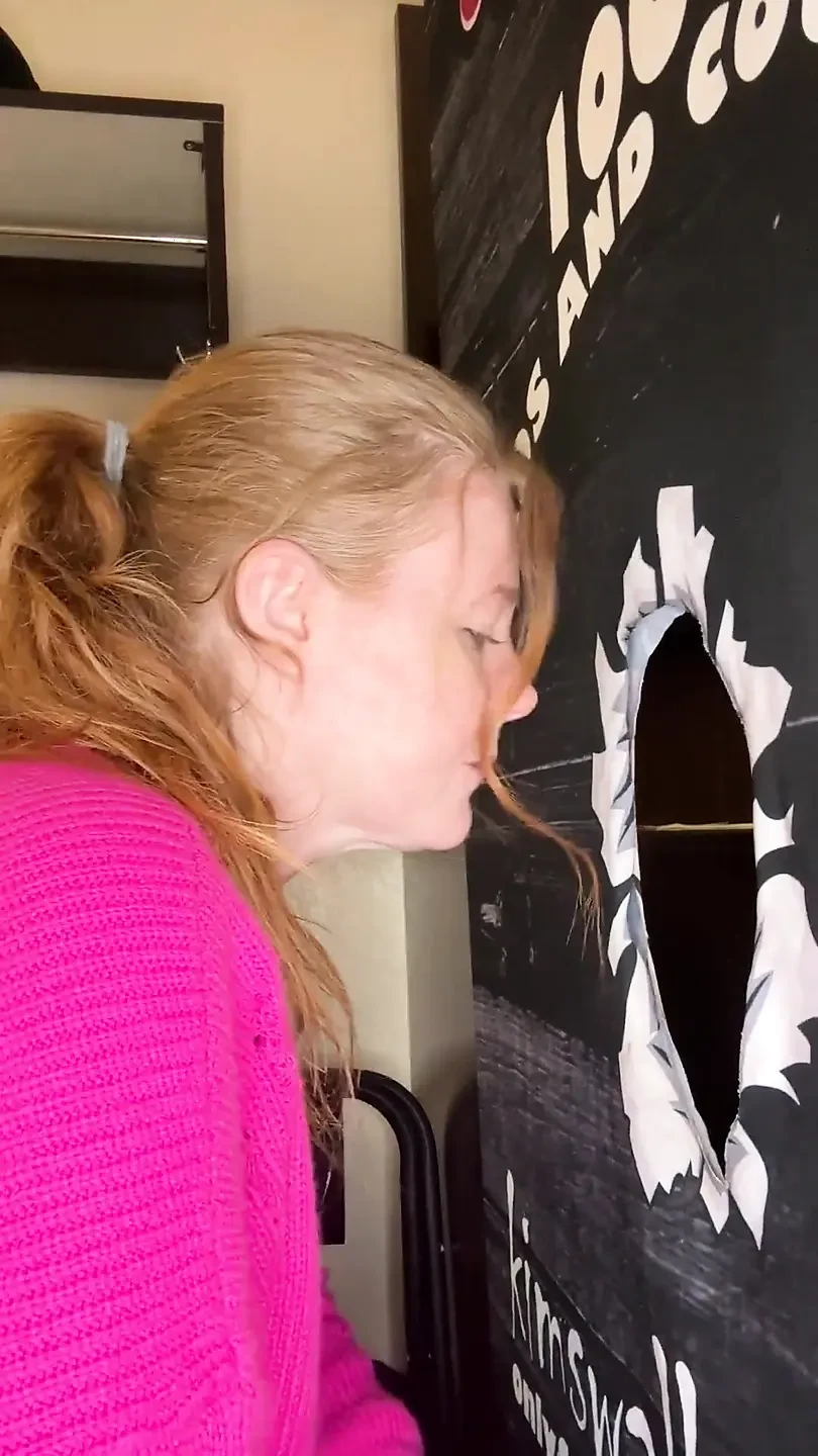 Sexy Redhead Kim Swallows Lives up to Her Name