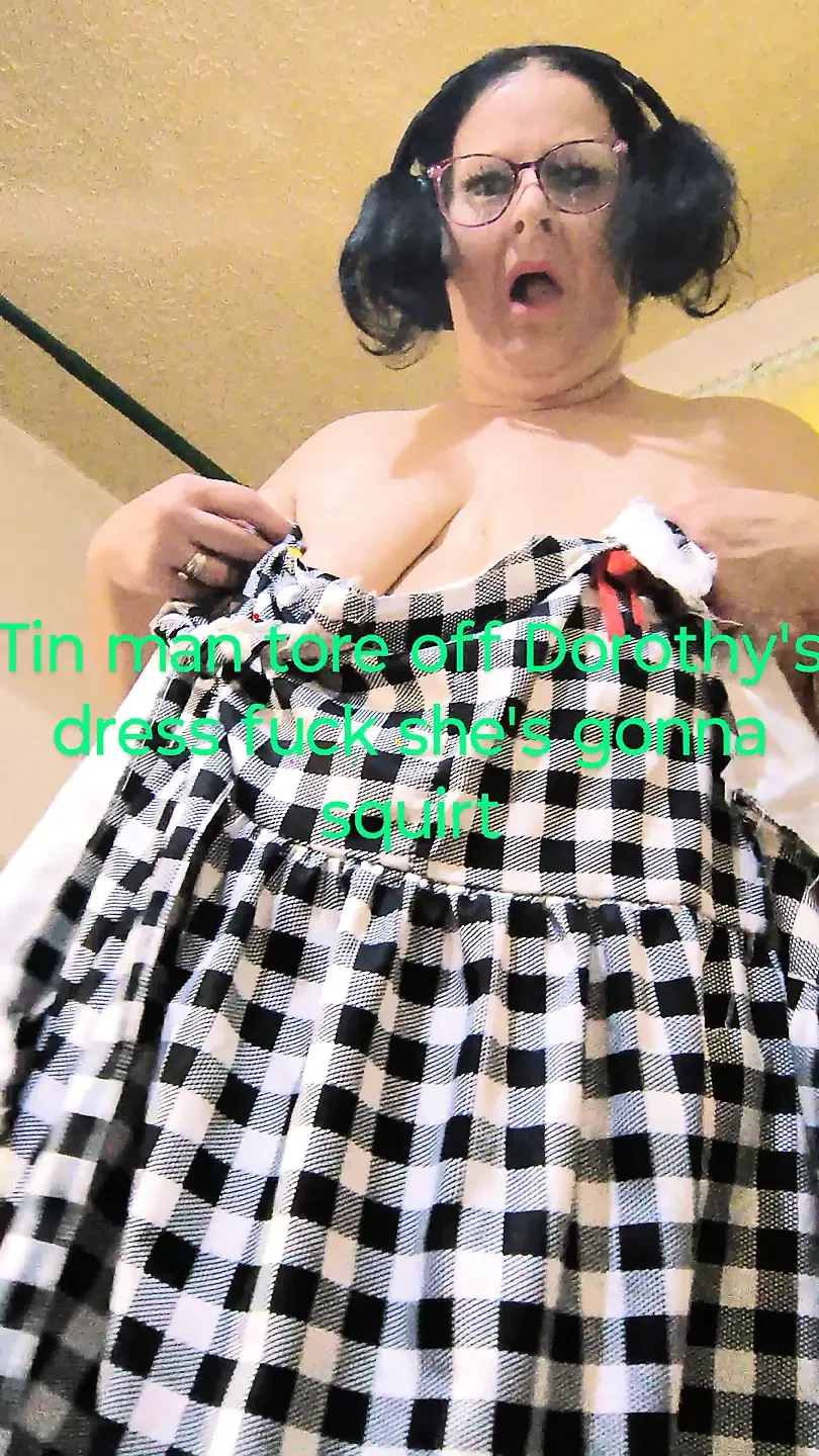 Tin Man Ripped off Her Dress Now He’s a Squirted Mess