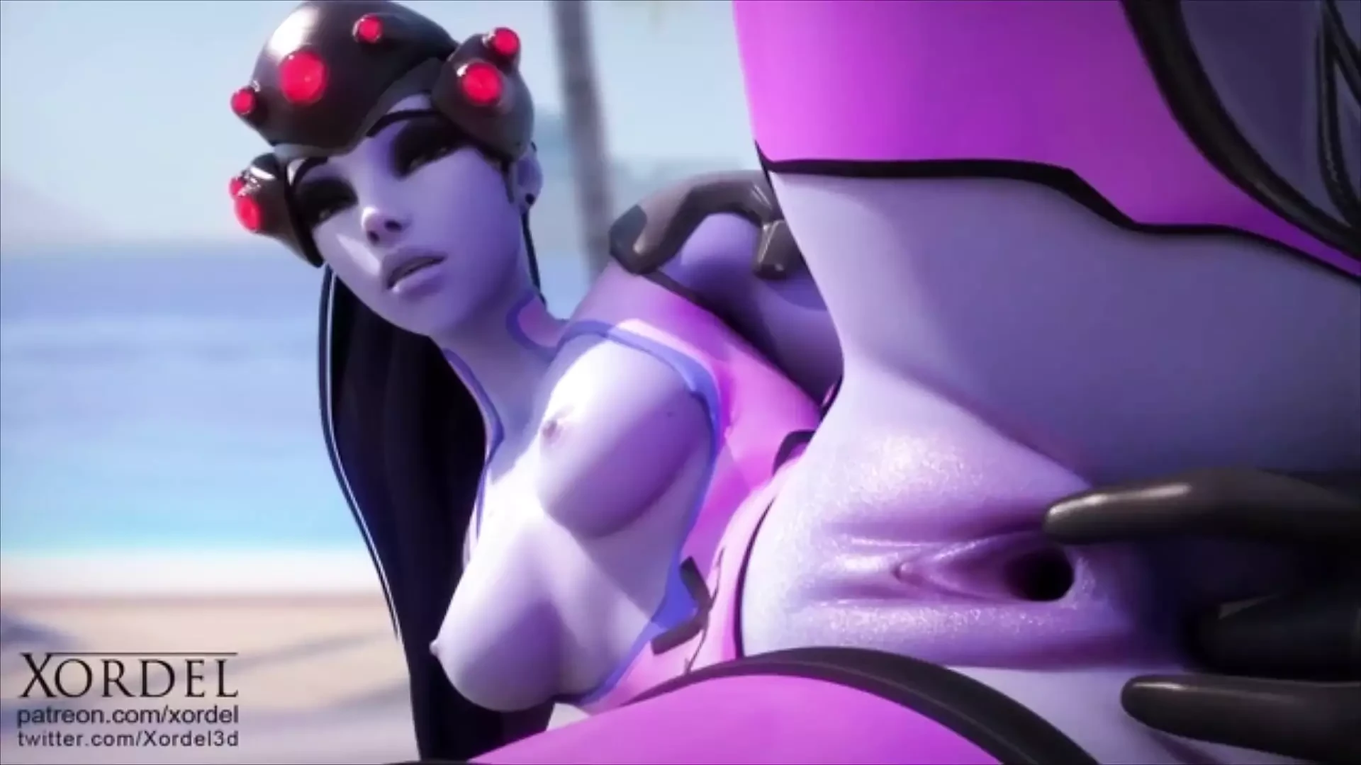Widowmaker Naked At The Beach