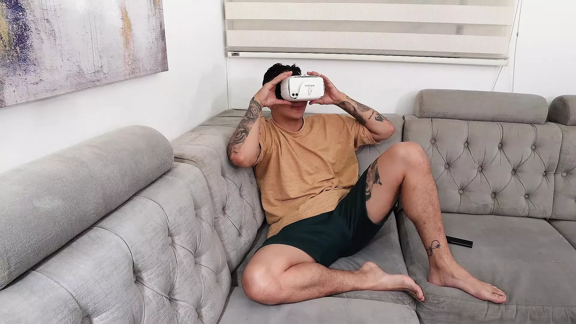 I Was Watching VR Porn. and I Ended up Fucking My Real Stepsister-in-law!