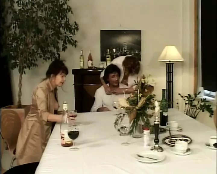 Scandalous and horny German housewives over 50 shoot a threesome porn