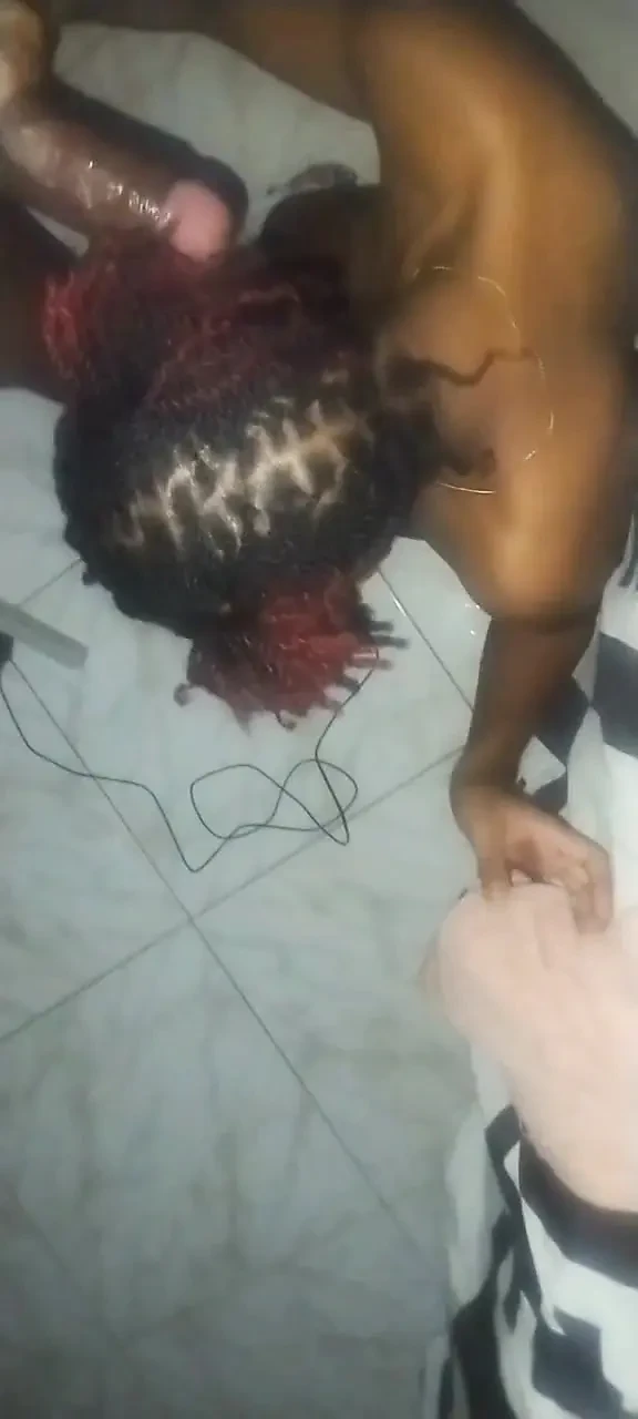 Teaching tiny teen how to swallow a dick