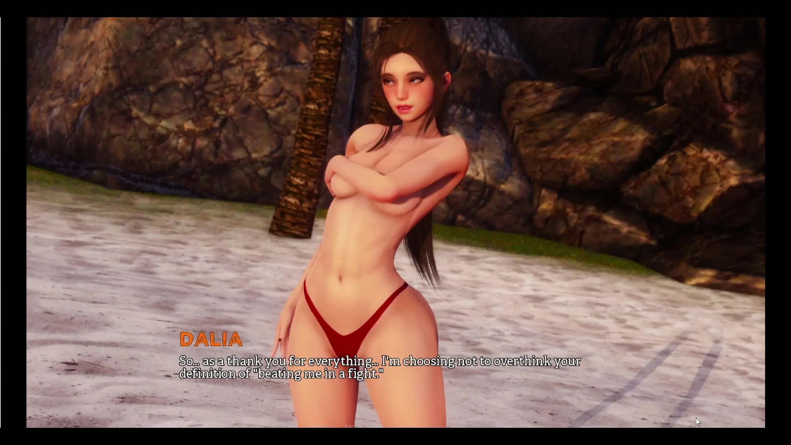 Perfect blone college girl sucks my big cock in desserted Island