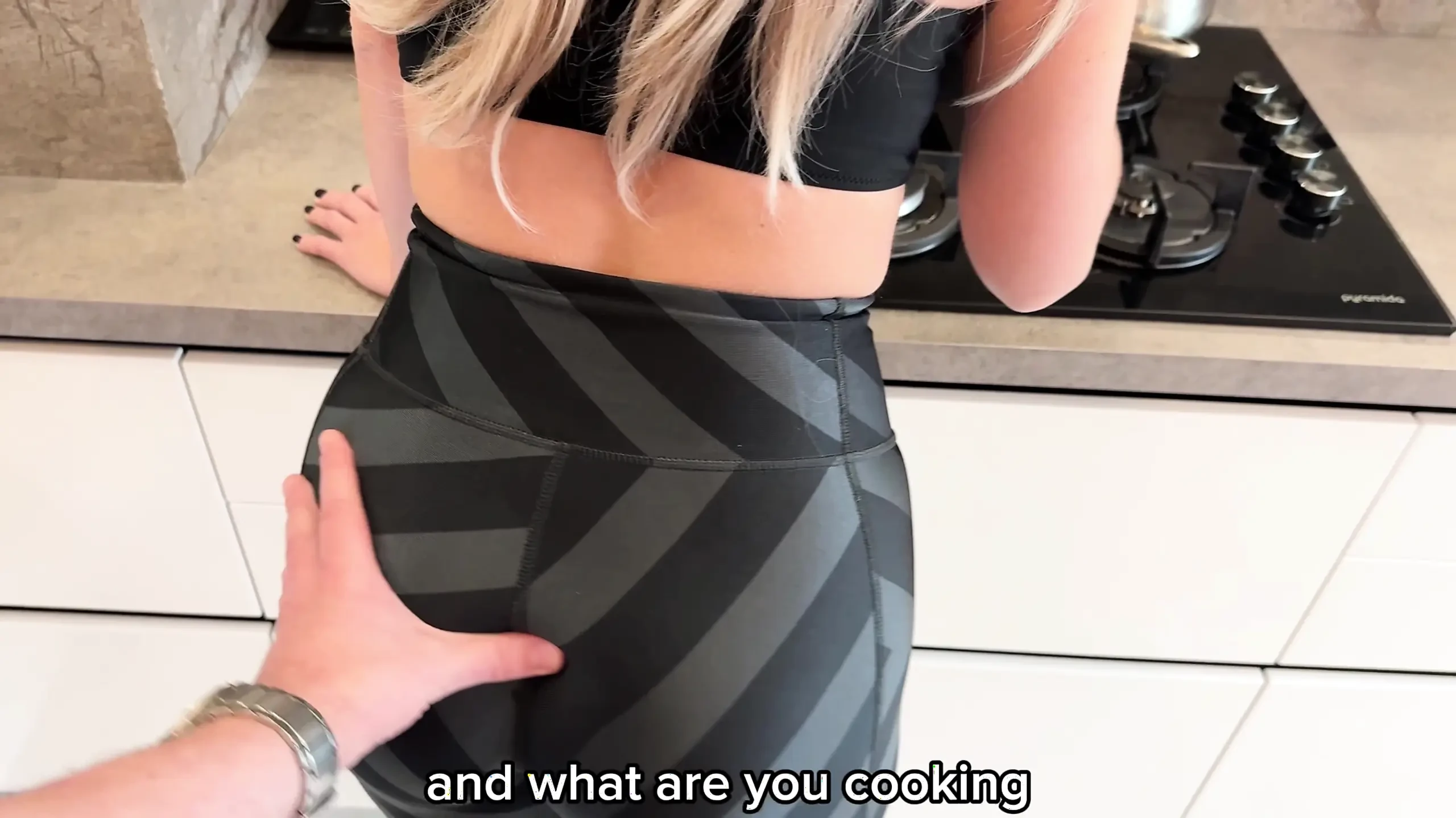 Stepmom Cheats on Her Husband with Her Stepson While He’s at Work – Russian Amateur with Conversation and English Subtitles