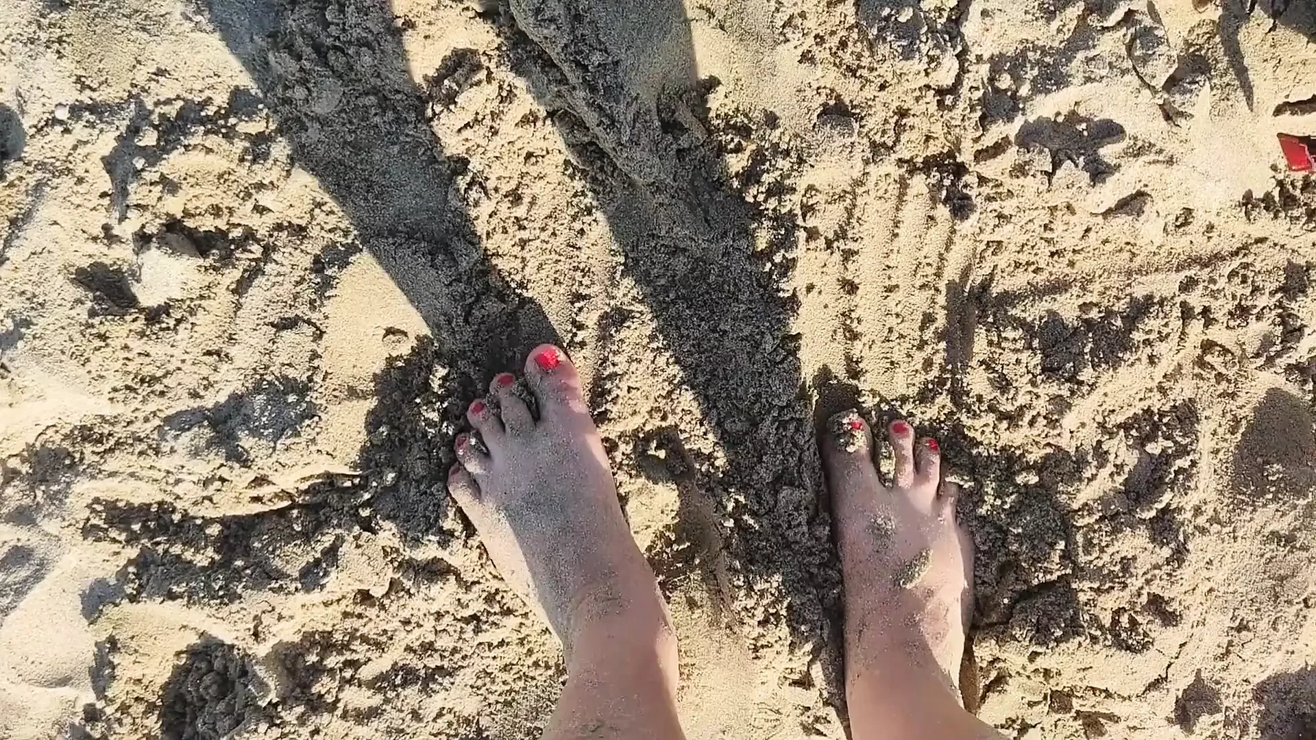 Nice Feet on the Beach