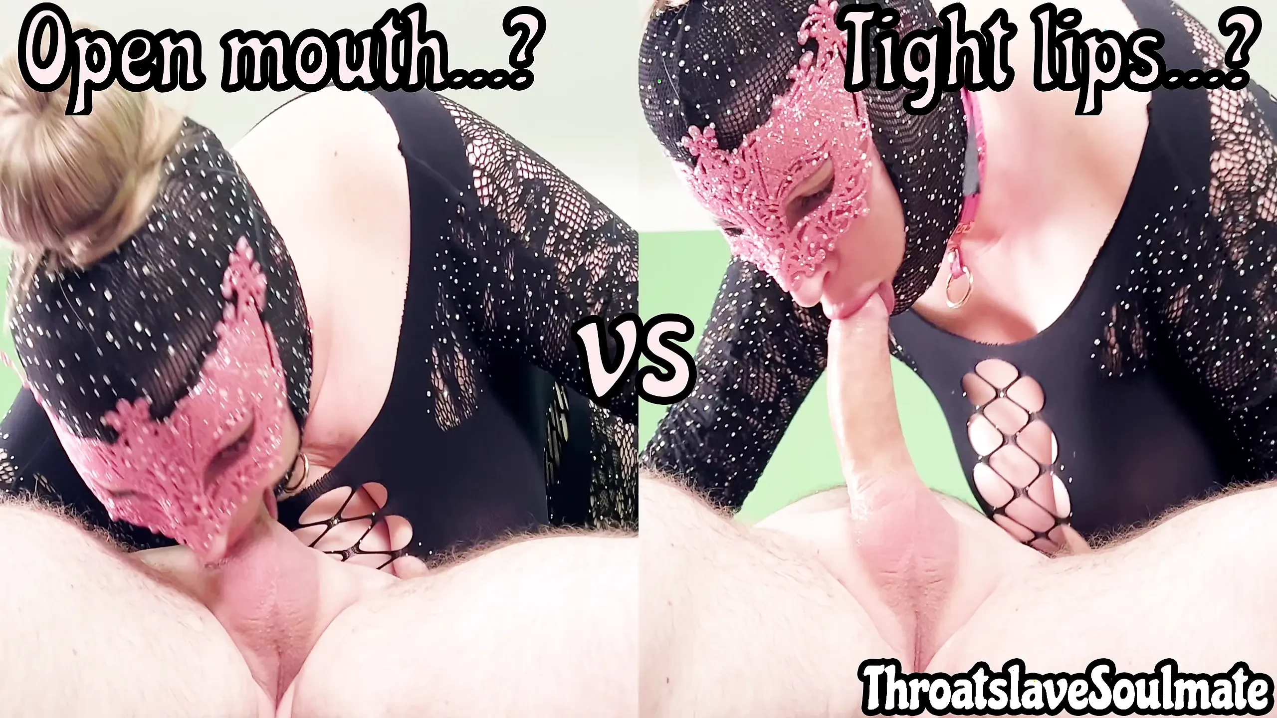 Open Mouth or Closed Lips Deepthroat? What do you prefer?