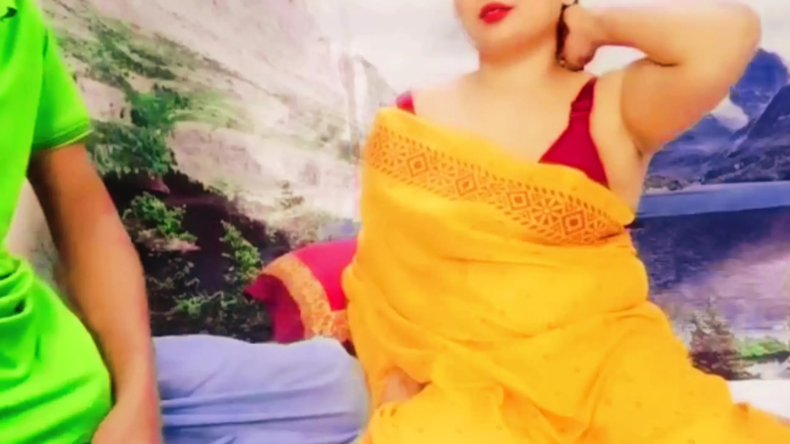 When the wife has sex with another person, the husband talks dirty.