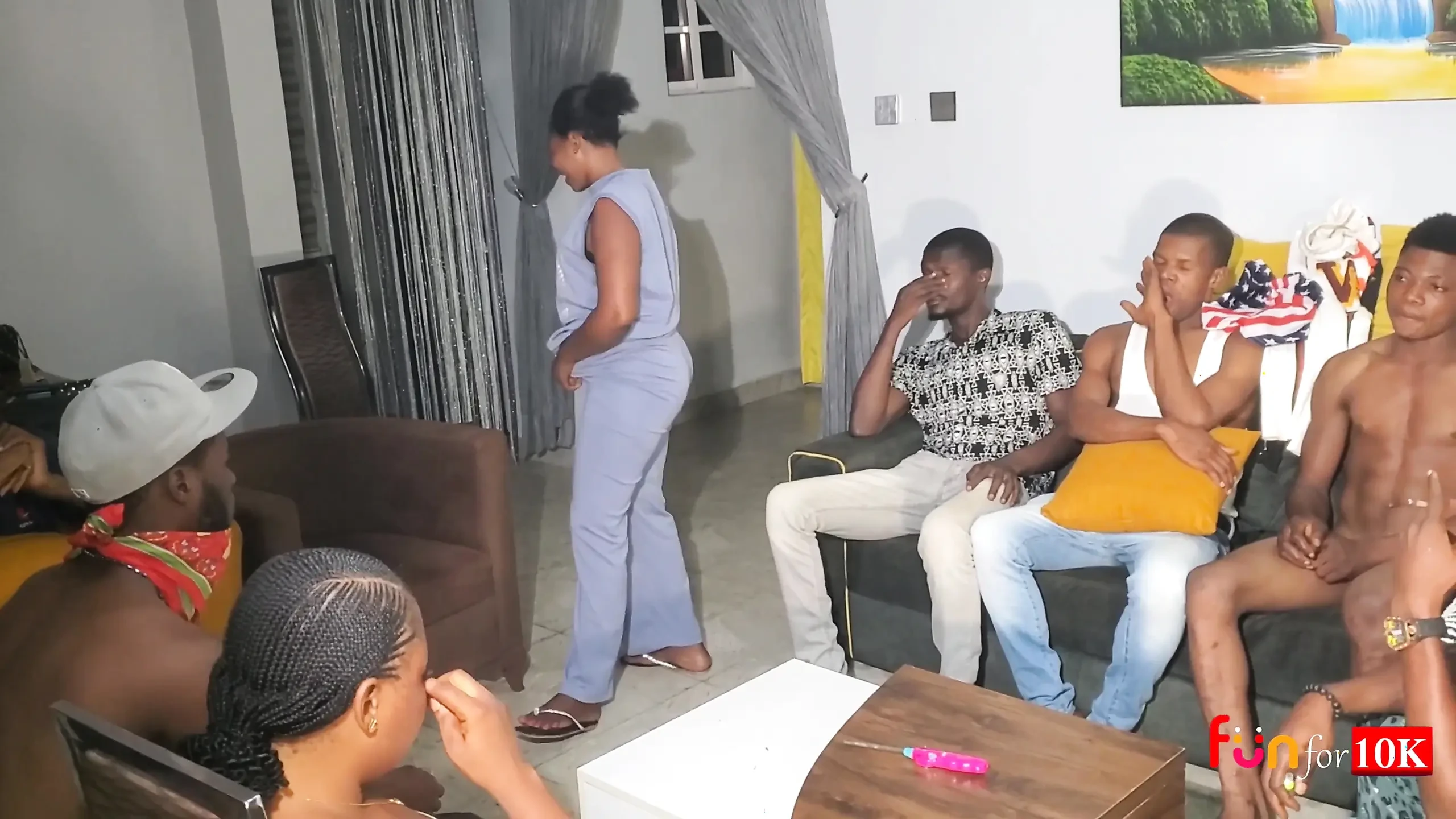 Swingers Babes Invited 10 Guys Over for Games Night Orgy