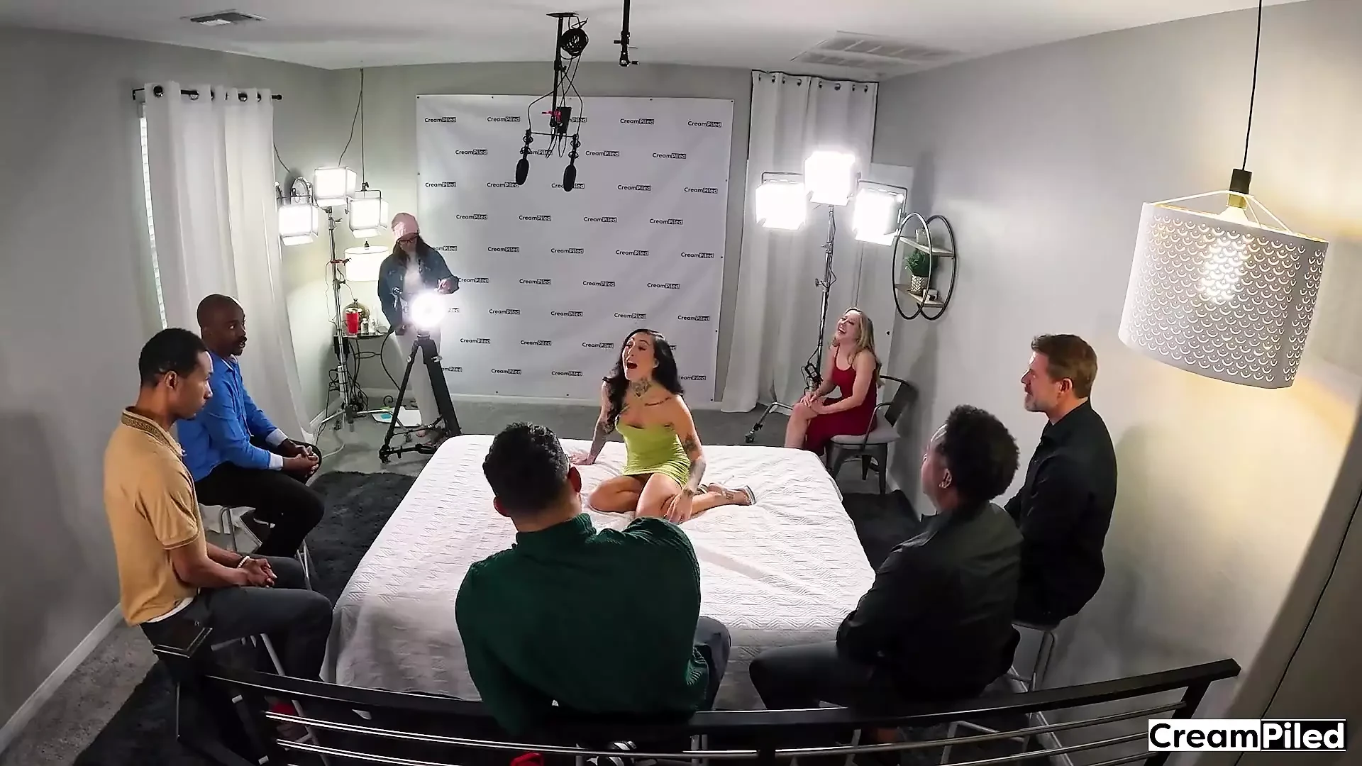 A Hot and Horny MILF on Our Creampiled Bed