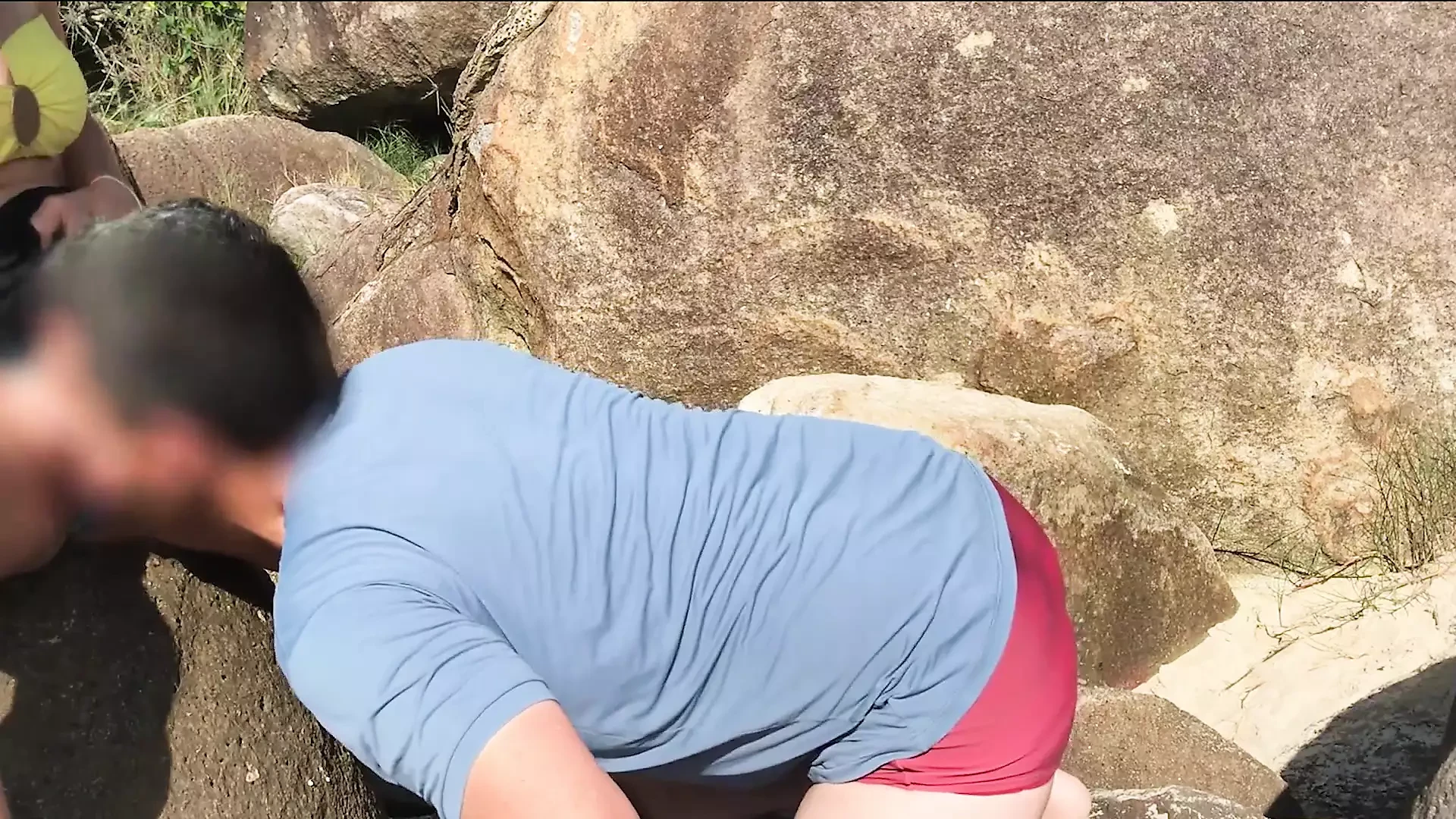 Insert into my mouth and anus in front of everyone!