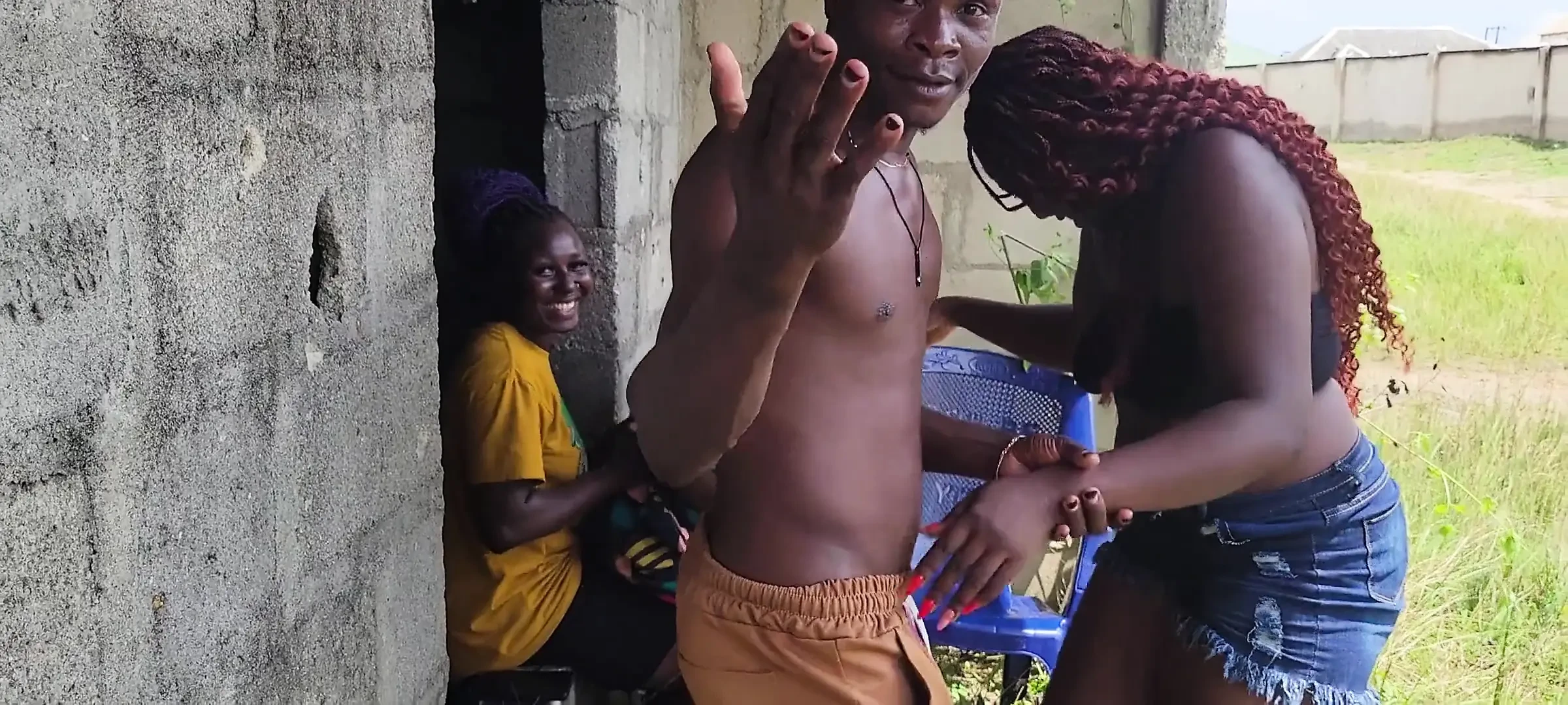 Husband Enjoying His Concubine