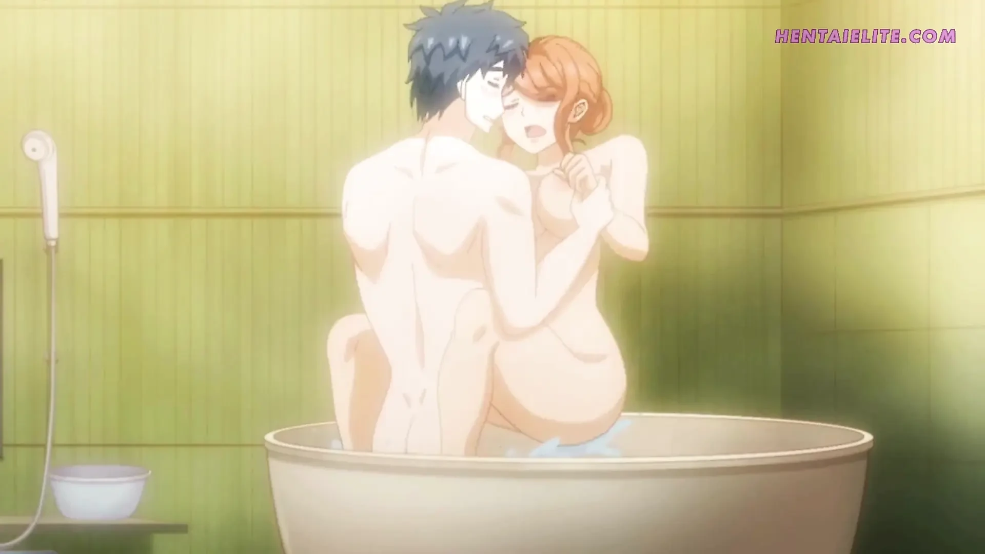 Relaxing date with my ex Teacher turns into a rough sex in the bathtub – Hentai