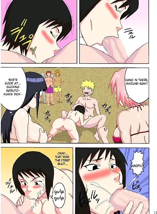 Tsunade’s Obscene Beach by Misskitty2k