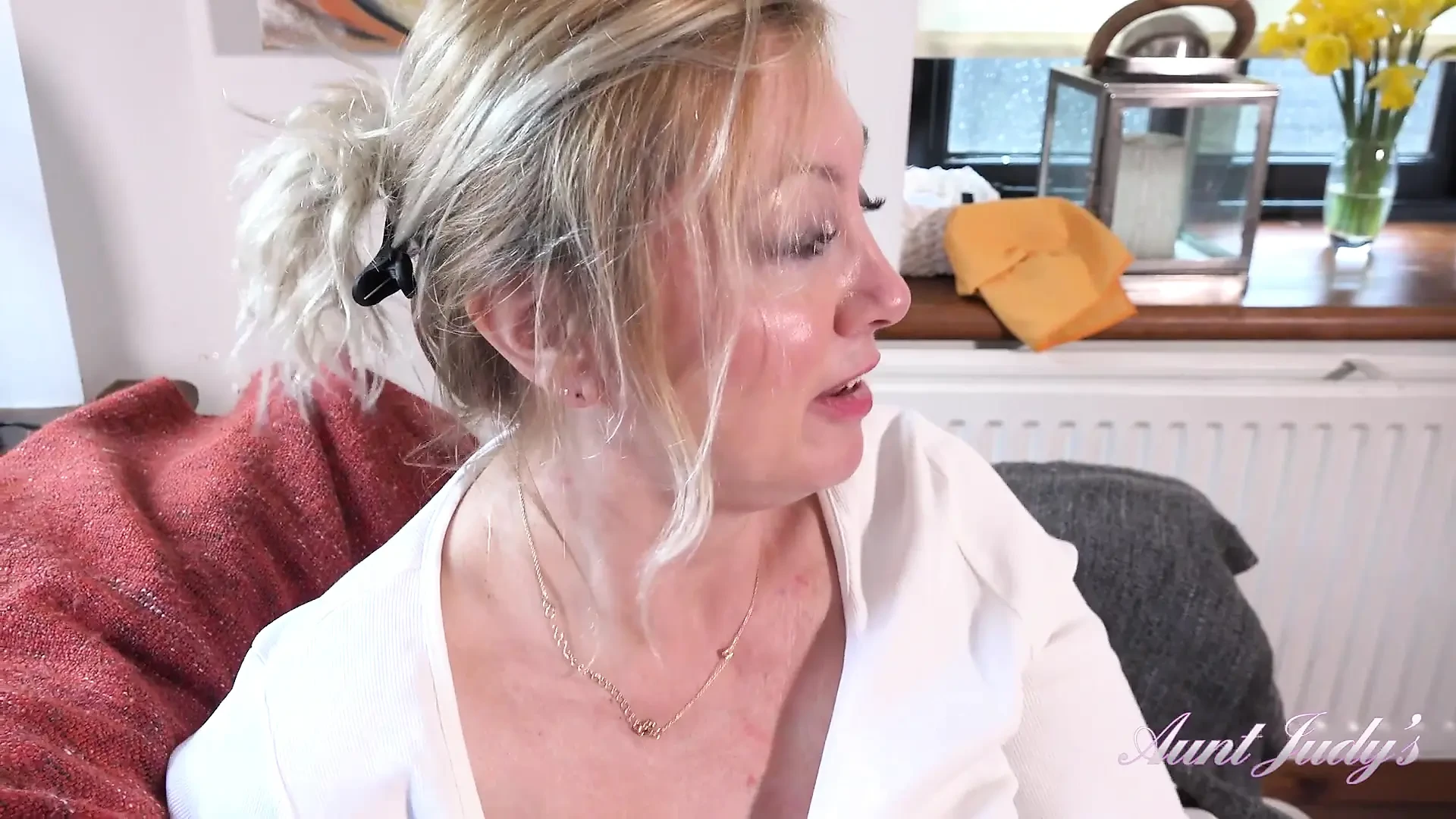 Auntjudys – Your 53yo Mature BBW Landlady Katherina Sucks Your Cock (pov)