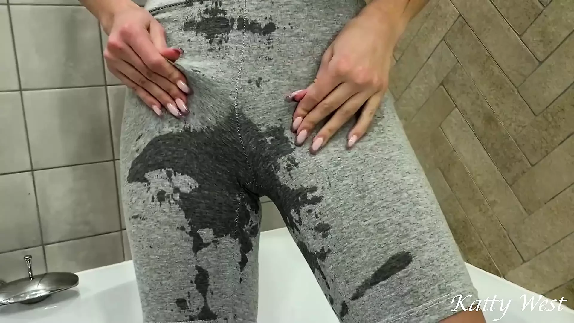 Could not resist and peed in shorts