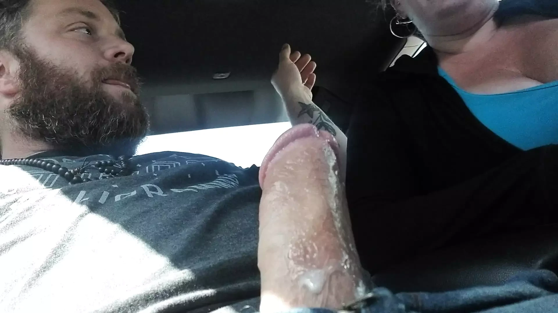 Car Blowjob From Hot Milf Teacher