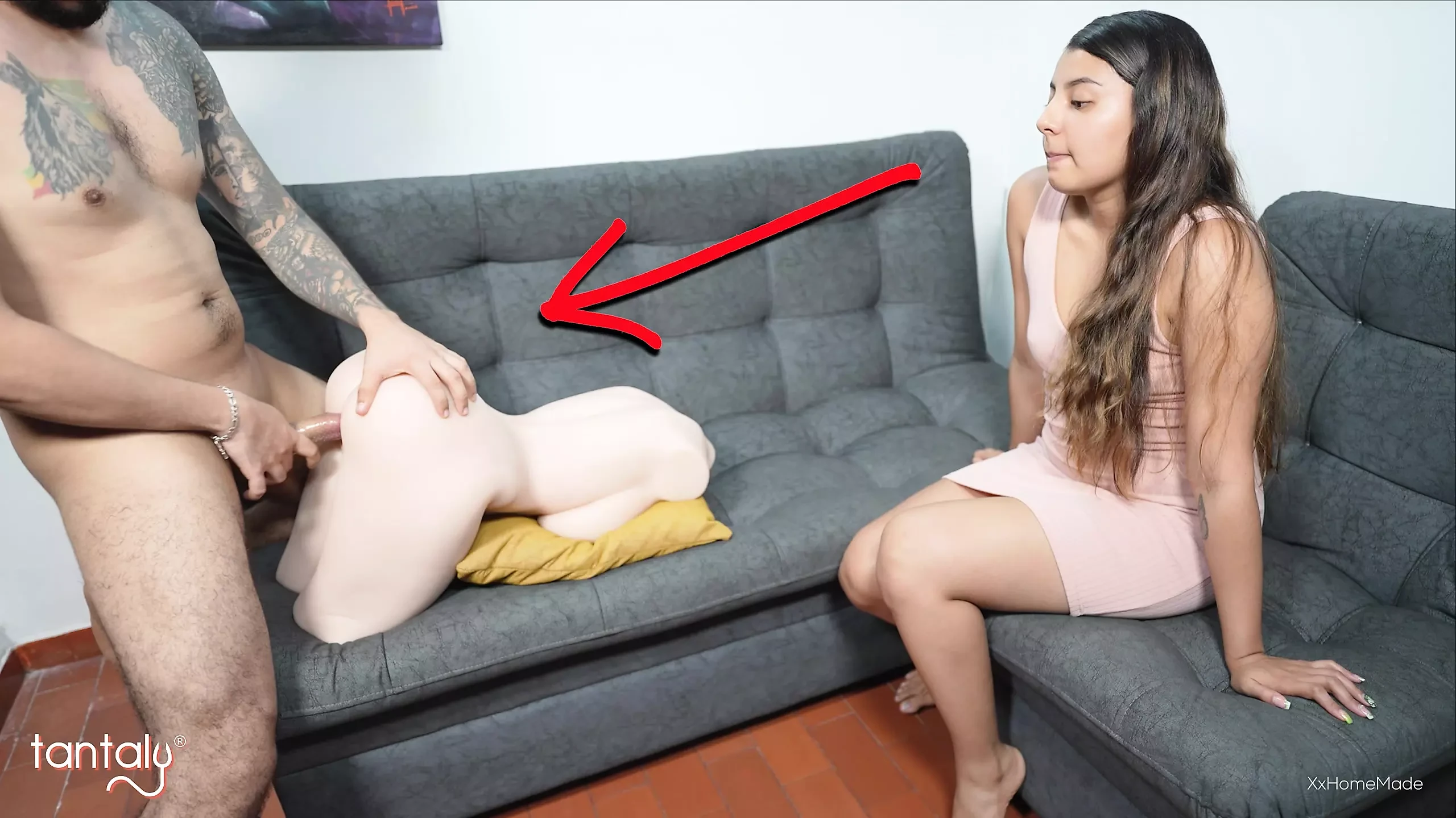 TANTALY – Oops, I caught my stepbrother masturbating!