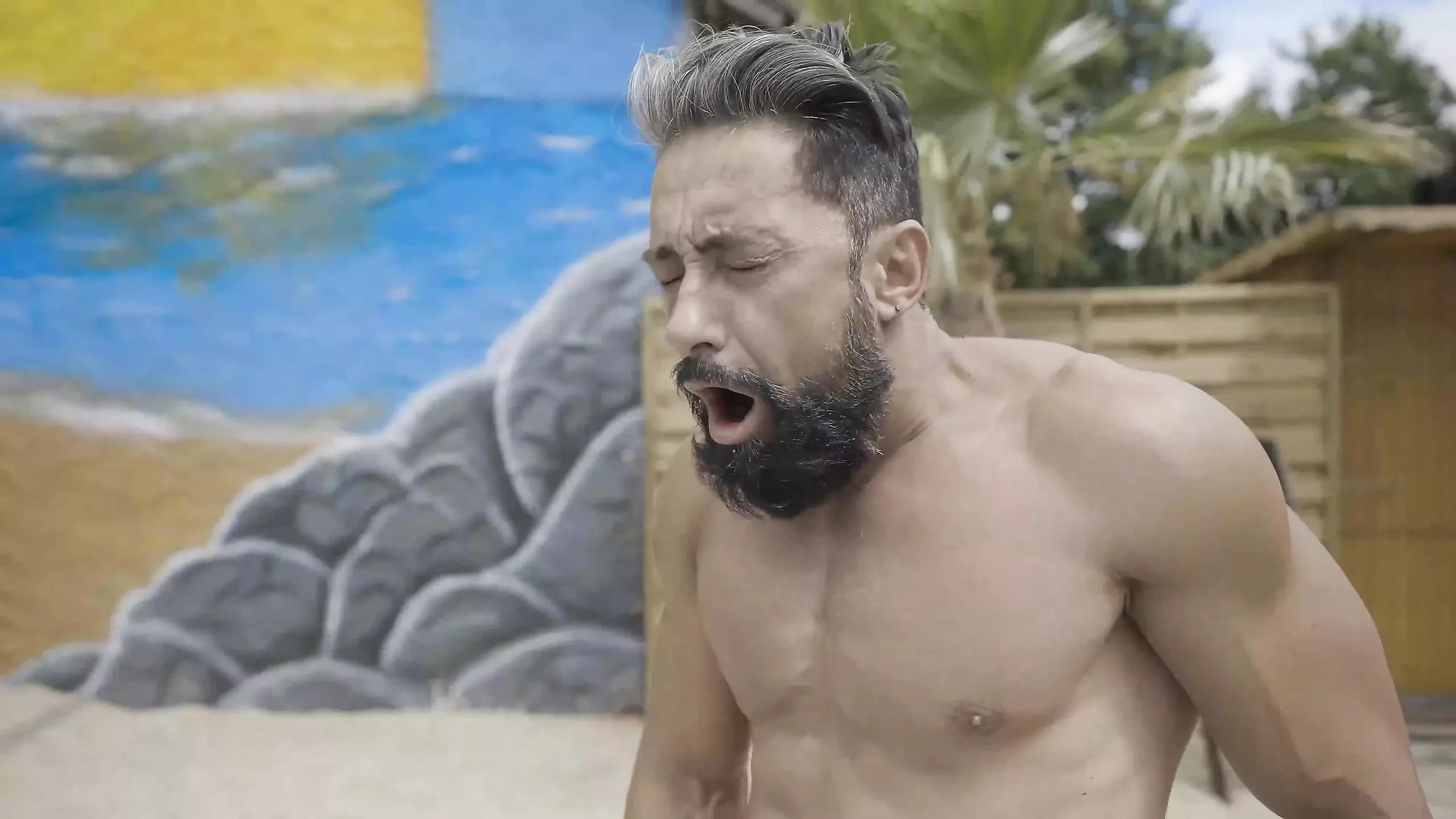 Joy Adams Hot Beach Tit and Horny Pussy Fuck