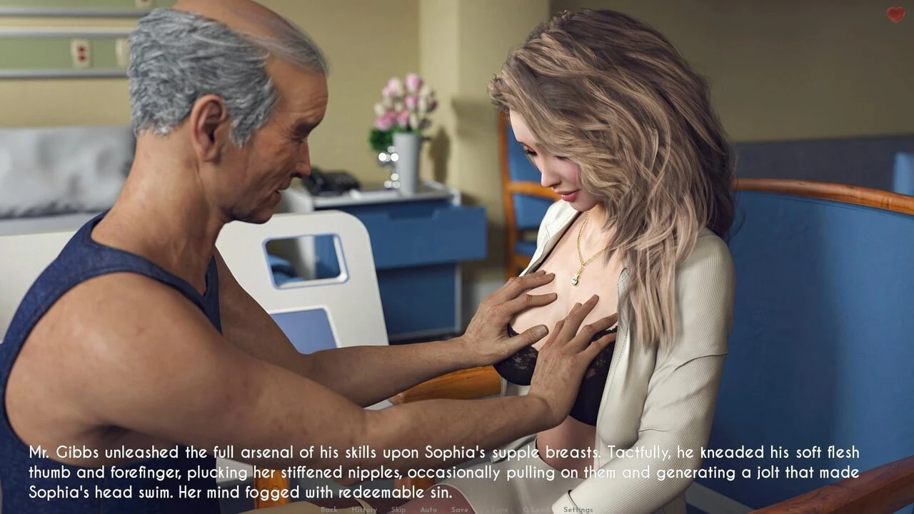 A Wife And Stepmother – AWAM – Sophia allowed Mr. Gibbs to grab her boobs