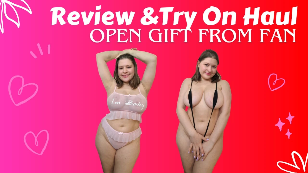 Wear micro bikini and sheer lingerie (Video with such lingerie already on my OF or Fansly tinni_angelll )