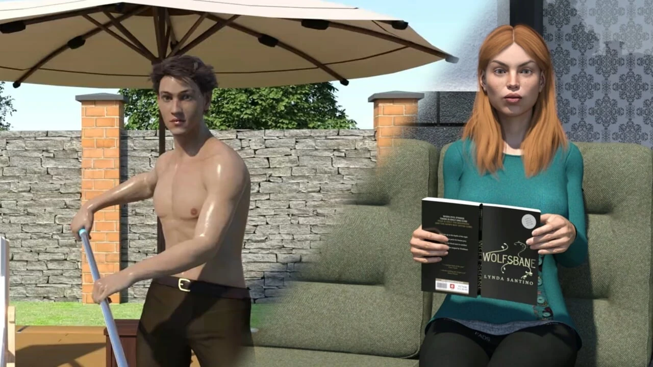 My Stepbrother’s Wife #6 Jennifer Got Turned On Watching Me Clean Shirtless