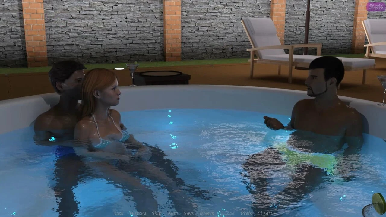 My Stepbrother ‘s Wife #45 – While massaging Jennifer ‘s shoulder, John copped a feel of her boobs