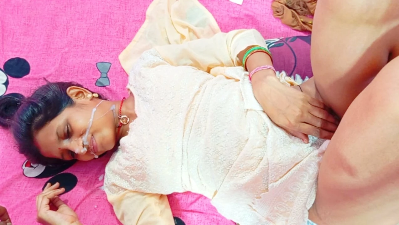 The hot indian deshi step sister teke my big